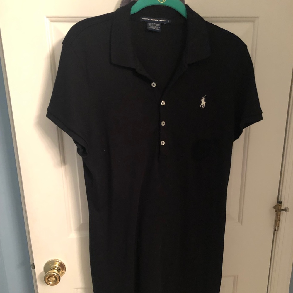 Ralph Lauren black polo dress